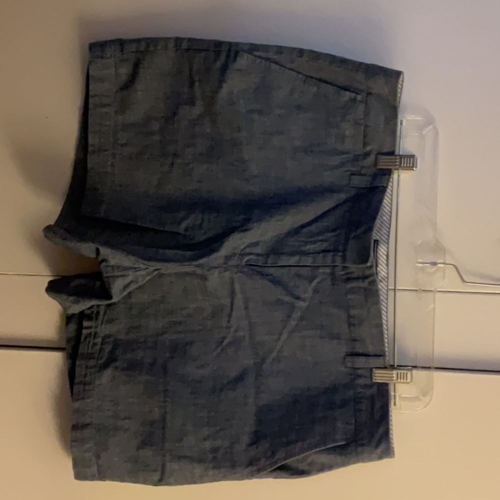 Lands End chambray shorts.  5” inseam